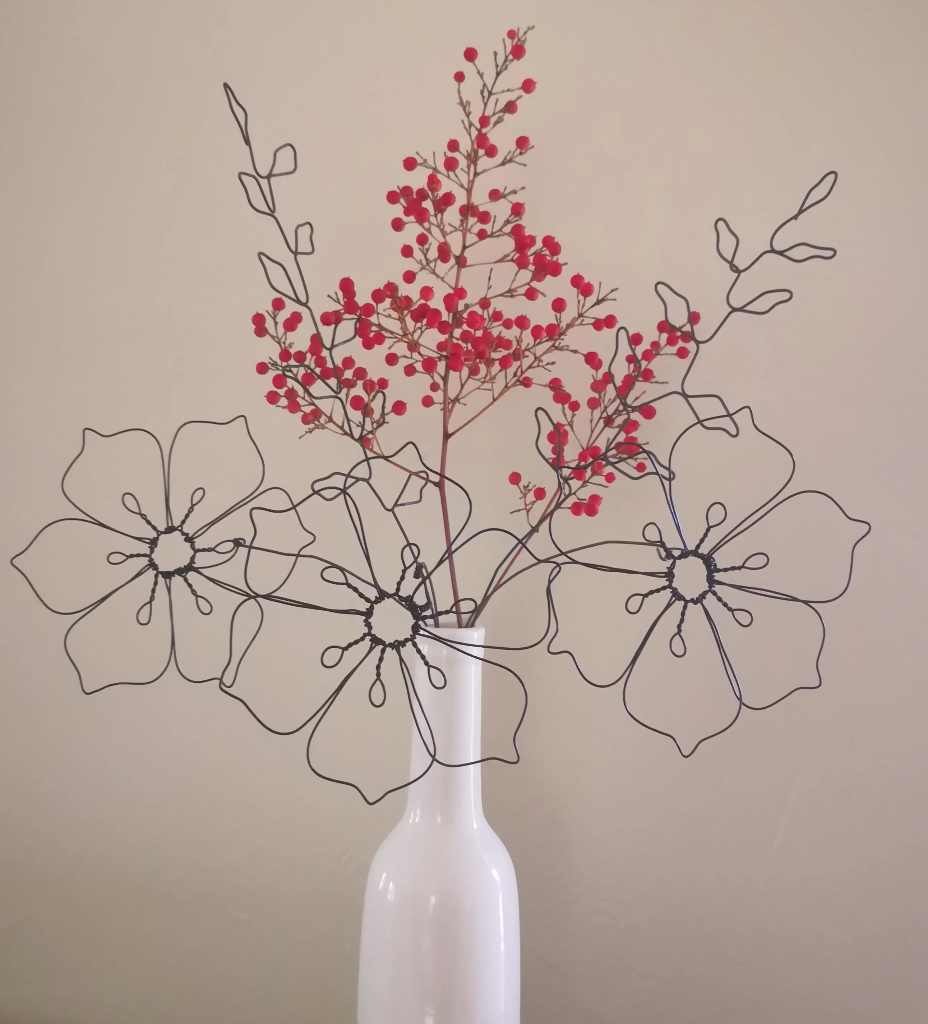 Bouquet Poinsettias et Feuillages